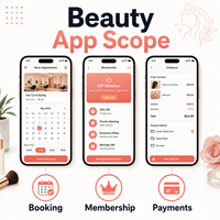 Développement d'applications Fintech pour la coiffure et la beauté avec prise en charge MAC, version Internet disponible pour la réservation de salons, l'adhésion et les paiements