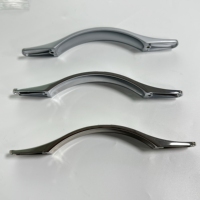 Serrure à bouton-poussoir finition polie pour tiroir de yacht, porte d'armoire, serrure dissimulée sans clé pour armoires de camping-car, installation sans outil