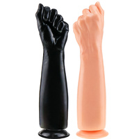Consolador Unisex de Alta Calidad en Forma de Mano Masajeador de Trasero Consolador Grande Enorme Plug Anal Brazo Fisting Consolador de Mano