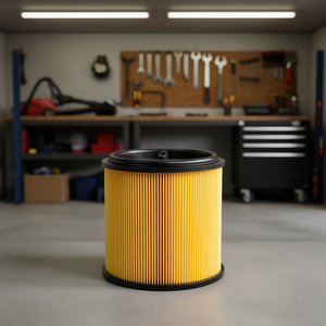 Filtre pour aspirateur à fibres haute efficacité Truper pour utilisation humide et sèche en camping-car, modèle FILC-ASPI-G1, 1 filtre à cartouche, fonctionne sur batterie - Product Image 2