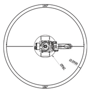 Brazo Robótico CNC de 6 Ejes, Alcance de 1465 mm, Carga Útil de 12 kg, Accionamiento Servoeléctrico PLC, IP65, Repetibilidad de 0.03 mm, Moldeo por Inyección de Plástico