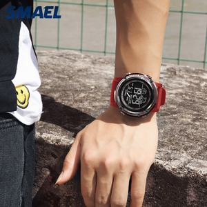 Reloj Deportivo Digital de Plástico SMAEL 8125, Reloj de Pulsera Luminoso, Resistente al Agua, Moderno, Colorido, con Alarma y Cronómetro - Product Image 5