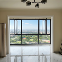 Ventanas Insonorizadas de Aleación de Aluminio Deyu Personalizadas para Villas, Balcón Moderno con Apertura Automática, Garantía de Alta Gama de 3 Años