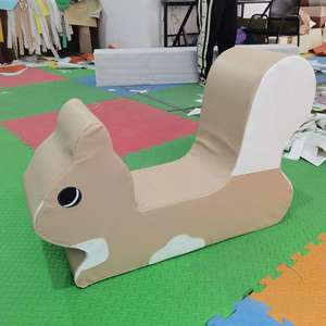 Mousse Offre Spéciale mignon équipement <span class=keywords><strong>de</strong></span> jeu doux <span class=keywords><strong>location</strong></span> <span class=keywords><strong>de</strong></span> fête enfants jouer à bascule intérieur extérieur doux jouer Totter voiture Animal bébé Softplay - Product Image 3