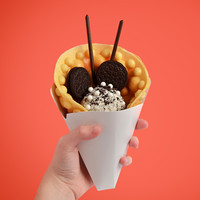 Conos de Papel Kraft Desechables al por Mayor para Papas Fritas, Snacks, Chocolate, Pizza, con Impresión de Logotipo Personalizado y Muestra Gratuita