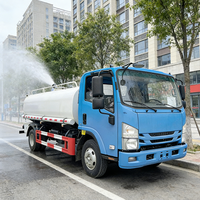 1SUZU 6000L Su Püskürtme Aracı Çok Fonksiyonlu Yol Temizleme Toz Giderme İçme Suyu Taşıma Aracı
