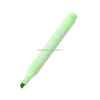 Marqueur artistique OEM mignon 6 couleurs, surligneur graffiti, stylo marqueur fluorescent Morandi, surligneur de protection oculaire