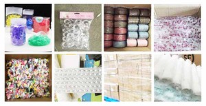 Tranches de fleurs vertes en polymère, paillettes mélangées, fleurs de <span class=keywords><strong>marguerite</strong></span>, accessoires de remplissage pour slime DIY - Product Image 6