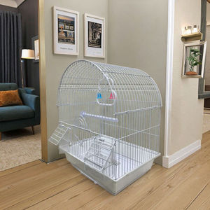 A100 Metalen Vogelkooi Vast Patroon Nest Voor Papegaaien Spreeuwen Lijsters En Mynns Gemaakt Van Externe Acacia - Product Image 1