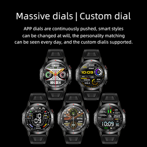 Montre connectée SENBONO NX10 <span class=keywords><strong>2023</strong></span> AMOLED, grand écran HD 1,43' 466*466, batterie longue durée, appels Bluetooth, IP68, sport en plein air, pour hommes et femmes - Product Image 6