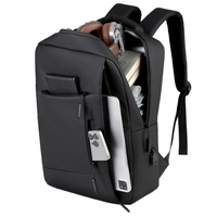 Tas Ransel Bisnis Kapasitas Besar Logo Kustom Multifungsi dengan Kompartemen Laptop Anti Air untuk Perjalanan
