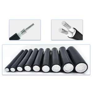 Câble d'alimentation triphasé 3, 4 ou 5 conducteurs en aluminium blindé, isolé en XLPE et PVC, sur mesure pour la vente au détail - Product Image 2
