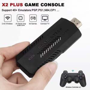 Consola <span class=keywords><strong>de</strong></span> Videojuegos X2 Home 2022 Actualizada, Ergonómica, con Orificios <span class=keywords><strong>de</strong></span> Refrigeración, Joystick Doble Inalámbrico, Reproductor <span class=keywords><strong>de</strong></span> Videojuegos Clásicos Retro en 3D, 64 GB - Product Image 6