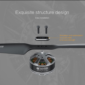 T-MOTOR MS1704 Polymer Max. Hélice de Dron Multirrotor Integrada de Fibra de Carbono de 6 kg y 17 Pulgadas con 2 Aspas - Product Image 1