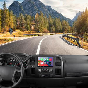 8 "Màn hình cảm ứng Android 14 bluetooth cho 2007-2011 GMC Sierra 1500 Denali Carplay 4 + 64GB Car Stereo đài phát thanh GPS navigation Máy nghe nhạc - Product Image 1