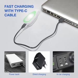 Lampe LED portable LINLI de petite taille avec clip, rechargeable par USB, magnétique, lampe de travail, rechargeable pour les infirmières, mains libres - Product Image 2