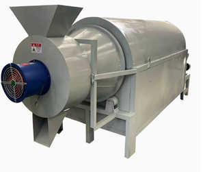 Séchoir rotatif à tambour de 30 tonnes pour produits agricoles : spiruline, algues, riz, argile kaolin, traitement du fumier, chauffage électrique - Product Image 1