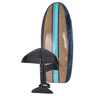 Planche de surf hydroptère en bois personnalisée Power Surfing panneau de feuille d'aluminium électrique conçu en usine panneau de feuille de carbone en Fiber de carbone