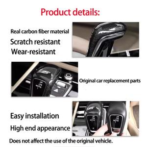 Vente flash : Couvercle de levier de vitesse en fibre de carbone authentique pour Porsche Cayenne, remplacement adapté. - Product Image 4