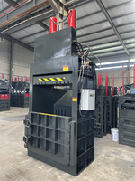 Presse à balles hydraulique compacte pour carton, fibres de sisal, déchets, seaux à peinture et machine à aplatir les seaux