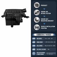 Ensemble de filtre à air haute efficacité 14614370-00 pour BYD Qin PLUS King Song L Seal 06 07 DM-i Filtration multi-couches