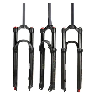 LS Bike Front Fork Mountain Bike Fork MTB Suspension Bike Fork Pit 26 27 5 29 Inch Crown Spring Mount Wheel Preload