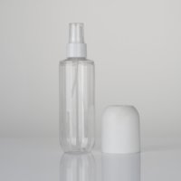 Botol Semprot Parfum Bulat PET Kosong 175ml Grosir Kemasan Kosmetik dengan Semprotan Kabut Halus