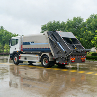 Camions compactseurs de déchets électriques neufs, à énergie renouvelable, conduite à gauche, capacité personnalisée, pour le transport de déchets