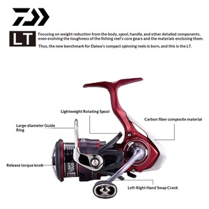 Daiwa 25 Red Label <span class=keywords><strong>FUEGO</strong></span> CS <span class=keywords><strong>LT</strong></span> <span class=keywords><strong>Moulinet</strong></span> de pêche spinning à bobine inclinée pour lancer longue distance Flying Pigeon Gauche - Product Image 4