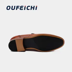 Classic Style China Factory Wholesale Men Leather Office Dress Shoes For Men Wedding Party Shoes