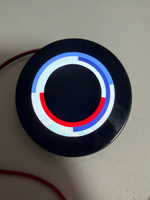 Emblema LED Dinámico con Pantalla Táctil para BMW, Diseño Circular, Logotipo Animado, Accesorios para Auto, Novedad 2026