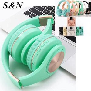 Auriculares S&N Bluetooth A1 Verde Inalámbricos Over-Ear para Laptop, Teléfono y Música - Product Image 1