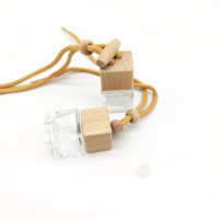 Offre Spéciale bouteilles de parfum de voiture en verre de 8ml bouteille de diffuseur vide bouteille suspendue de voiture