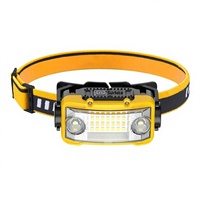 Lampu Kepala Multifungsi Kuat Tahan Air LED Induksi 10W Pengisian Daya Tipe-C untuk Memancing Malam Hari di Luar Ruangan (Produk Baru Lintas Negara)