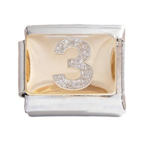 ชุดเครื่องประดับสแตนเลสแบบ DIY สร้อยข้อมือแบบโมดูลาร์ลายตัวเลข แฟชั่นสำหรับทุกเพศ - Product Image 5