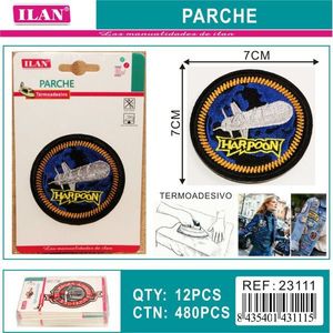 Patch Ilan 7x7 cm Termoadesiva per Abbigliamento - Product Image 1