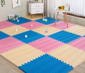 Nhà Sản Xuất Cung Cấp 60*60Cm Bé Bọt Chơi Mat Trẻ Em Bọt Sàn Chơi Mềm EVA Bọt Bé Câu Đố Sàn Chơi Mat - Product Image 3