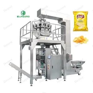 Hot Selling Chips Snack Pouch Packing Machine Máquina De Embalagem Vertical Automática Fabricação De Chips E Máquina De Embalagem