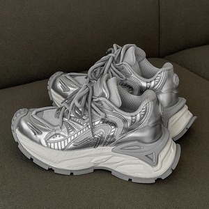 Zapatos Deportivos Casuales para Hombre, Estilo Dad Shoes, Transpirables, con Suela Gruesa, Ligeros, de Malla, para Primavera/Otoño 2025 - Product Image 1