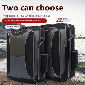 Mochila multifuncional personalizada para silla de pesca, bolsa impermeable Oxford para caña de pescar, bolsa gruesa, mochila para pesca al aire libre - Product Image 5