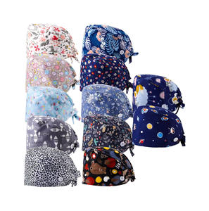 Novo Design Respirável Tecido Unisex Medical Scrub Caps Ajustável Beleza Hospital Colorido Medical <span class=keywords><strong>Mob</strong></span> Caps - Product Image 6