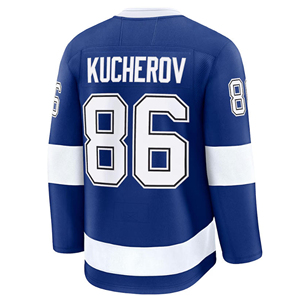 Kaus Hoki Pemain Populer Pria yang Sepenuhnya Dijahit Brayden Point Jake Guentzel Victor Hedman Nikita Kucherov Andrei Vasilevskiy S-3XL - Product Image 4