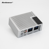Amplificador de Potencia de Audio para Auto Android de 4 Canales, 12V, Salida de Alto Nivel, 2 RCA, Plug and Play, Control de Graves y Agudos