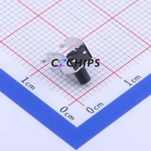 TS-1043A-A6B3-D2-T2 Tactile Switch Through hole Switch Single Pole Single Throw Round Button 2.5N Right Angle Insert - Product Image 2