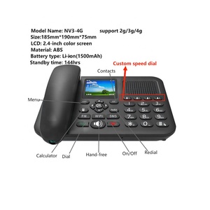 Cina fornitore 4G Lte Wifi Gsm Lte Volte <span class=keywords><strong>telefono</strong></span> Desktop Cordless telefoni di <span class=keywords><strong>casa</strong></span> - Product Image 4