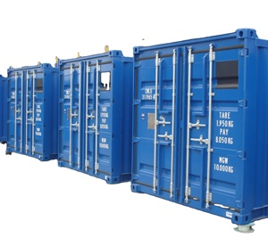 Contenedor de Carga Seca Submarino Certificado por DNV de 10 pies para Transporte Marítimo con Canasta para Almacenamiento de Carga Seca a Granel - Product Image 1
