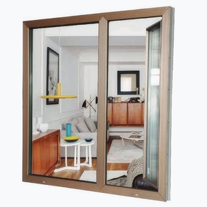 Fenêtre à battant en PVC durable, longue durée de vie, pour bâtiments commerciaux, maisons résidentielles, extérieur et <span class=keywords><strong>intérieur</strong></span> - Product Image 1