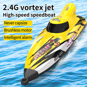 Modèle réduit de bateau pour enfants moteur sans balais été jouet jeu d'eau SJY-TX749 Mini 2.4G télécommande Jet Turbojet 25 km/h bateau à grande vitesse - Product Image 3