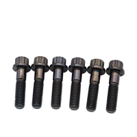 Boulons de roue à bride à 12 points en alliage de titane TC4 M8 20mm 32mm – Fixations de jante modulaires pour l'optimisation des performances automobiles