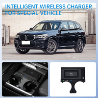 Chargeur sans fil pour voiture BMW IX3 2022 X3 2018-2023 X4 2018-2023, support de charge rapide pour téléphone 15W, accessoires de voiture, outils